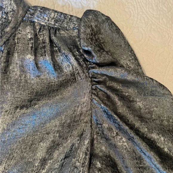 Frame Metallic Silver Women's blouse - Picture 7 of 11